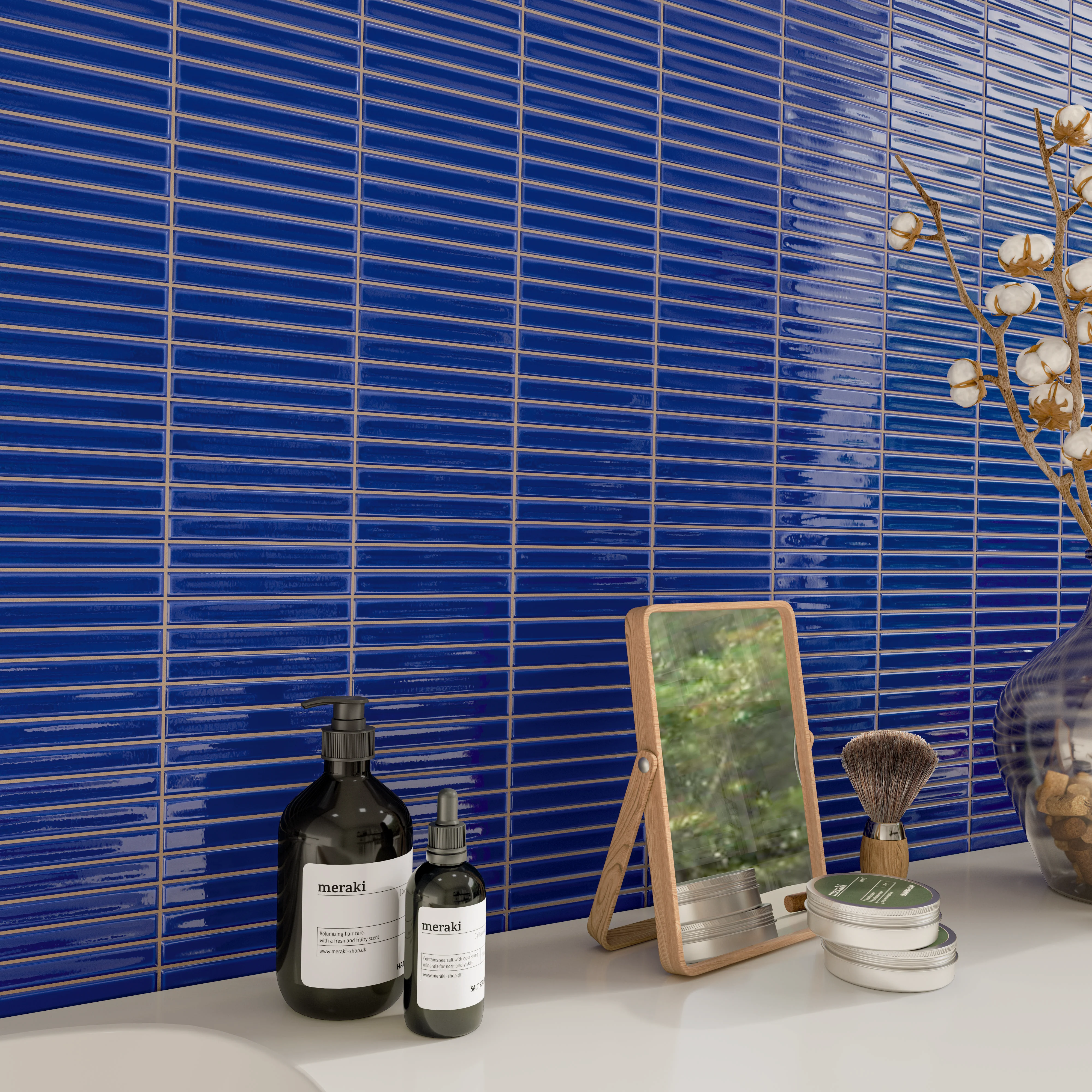 Sweet Bars Glossy 4.6X4.6 Indigo - Image 2