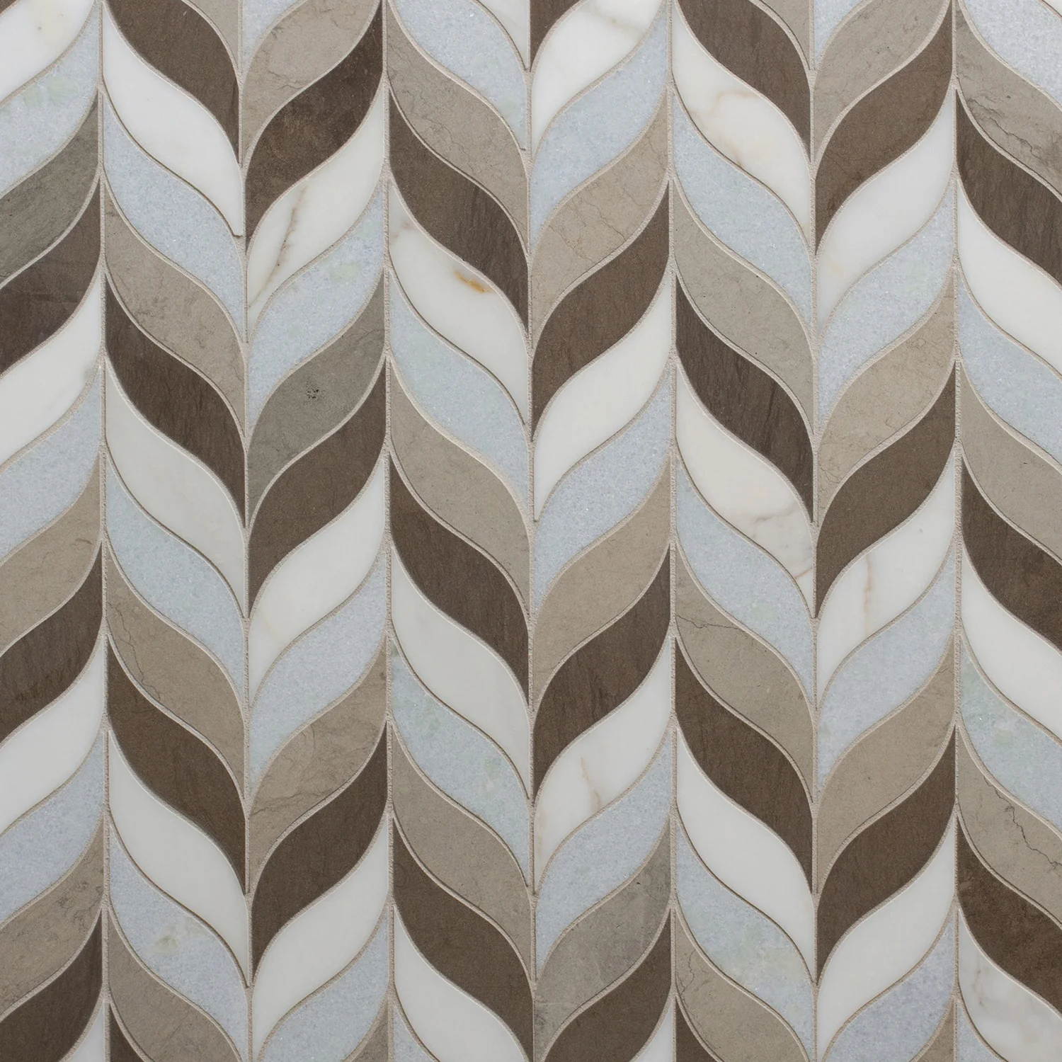 Tangent Mosaic 7-5/8X11-15/16 Celeste Honed