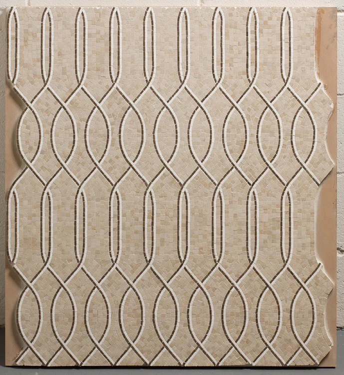 Tangent Mosaic 16-1/2X9-1/4 Linen Honed - Image 2