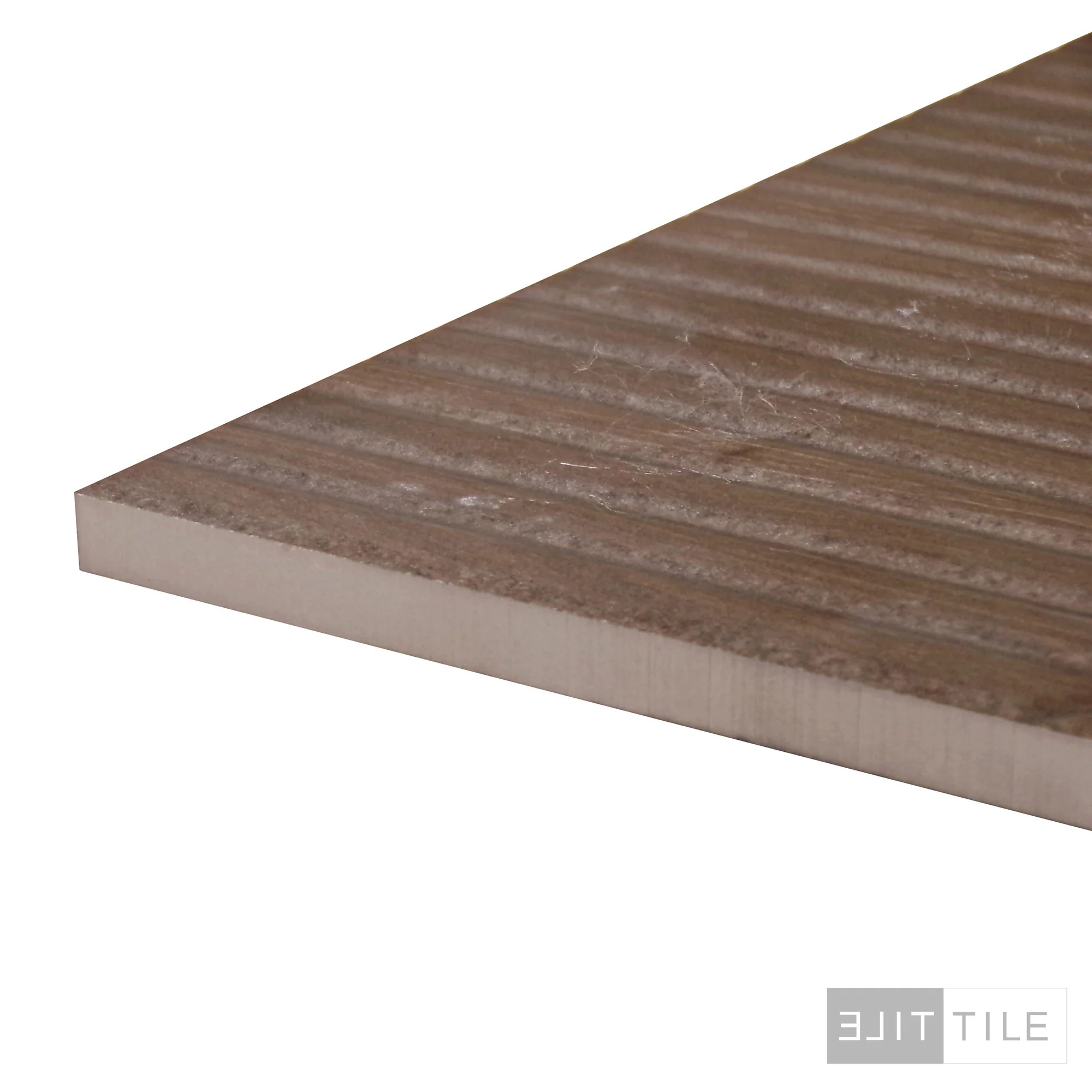 Tangram Ceramic Deco 12.4X39.4 Coffee Matte - Image 4