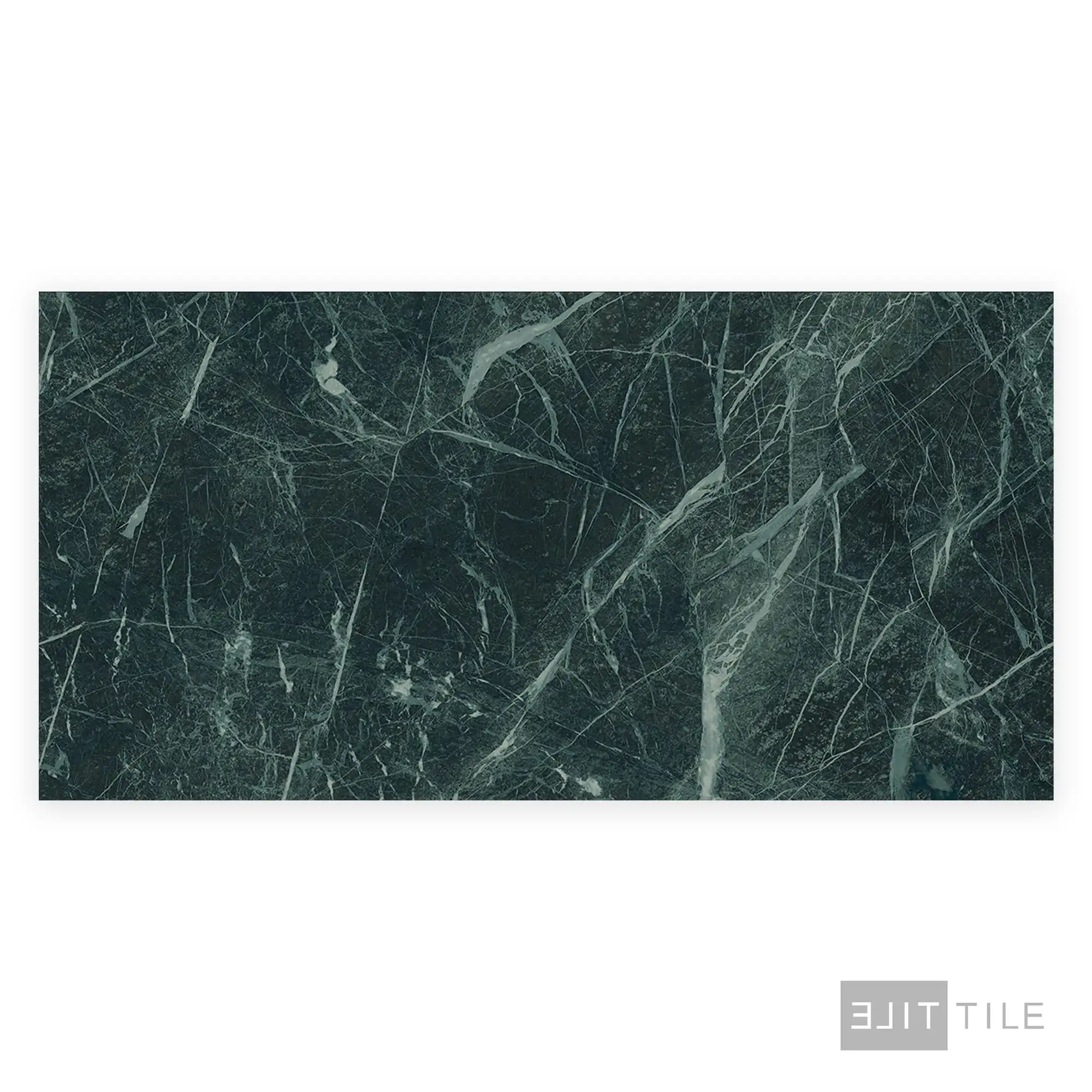 Tele Di Marmo Revolution Porcelain Large Format Field Tile 24X48 Verde St Denis Matte - Image 3
