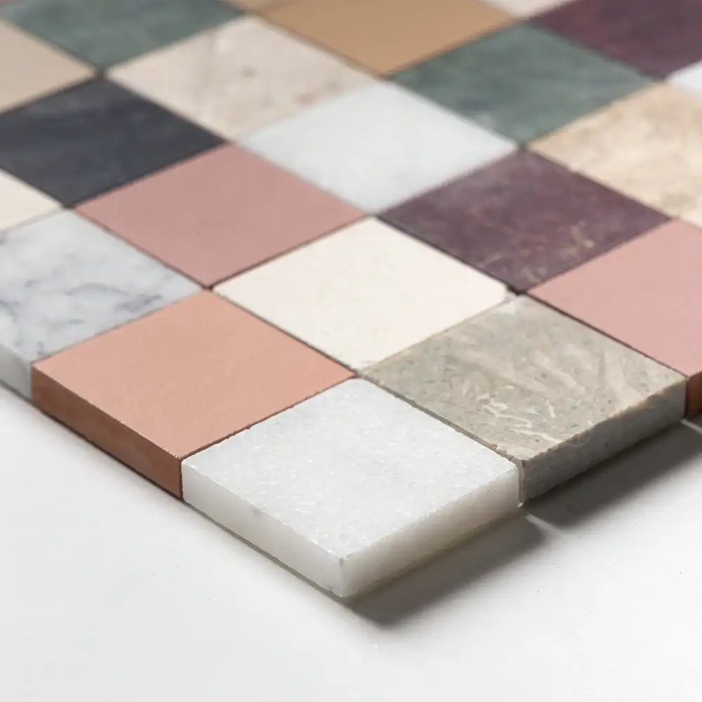 Tessa Mosaic 12X12 Blend Honed - Image 4