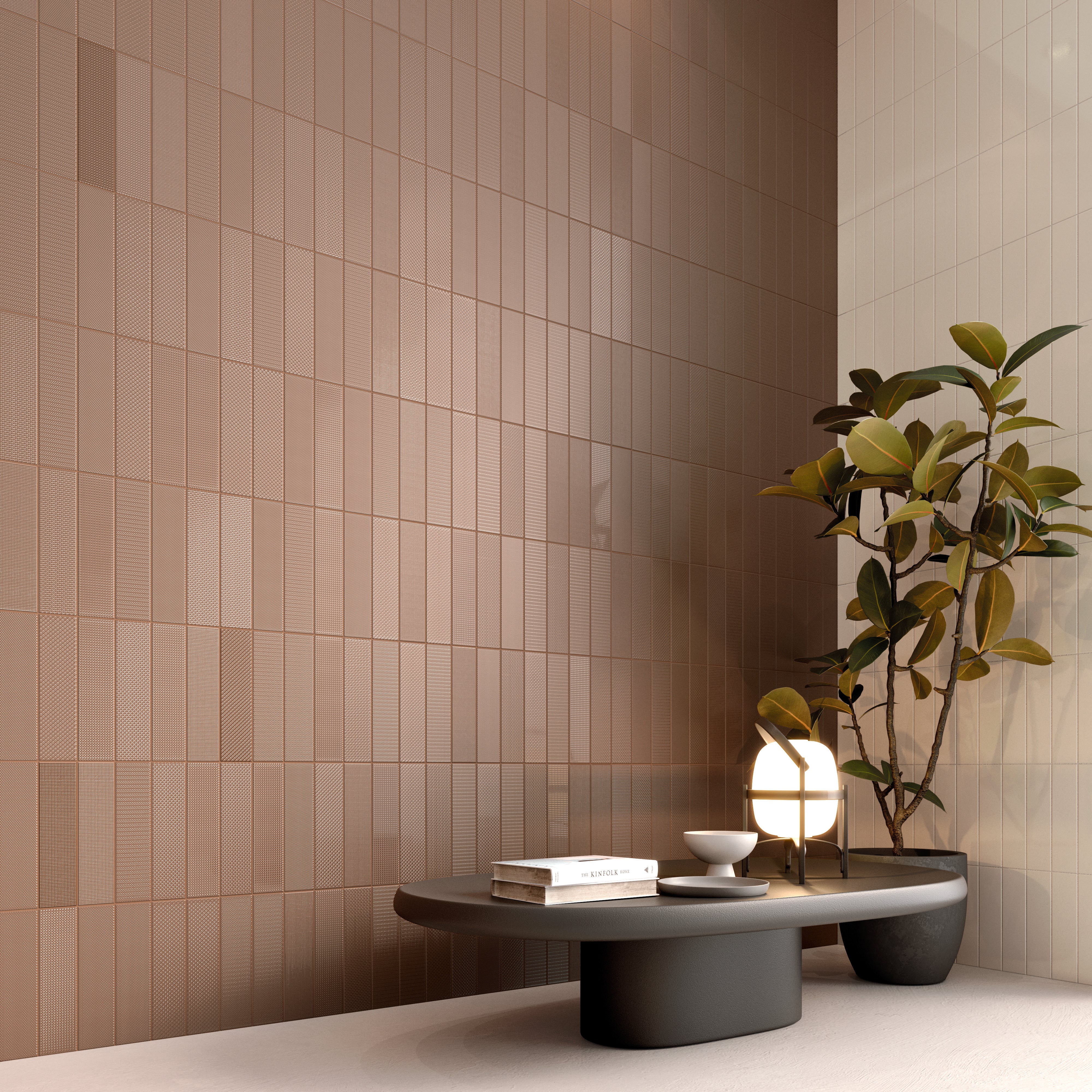 Texiture Pattern Glossy 2.5X10 Copper - Image 2