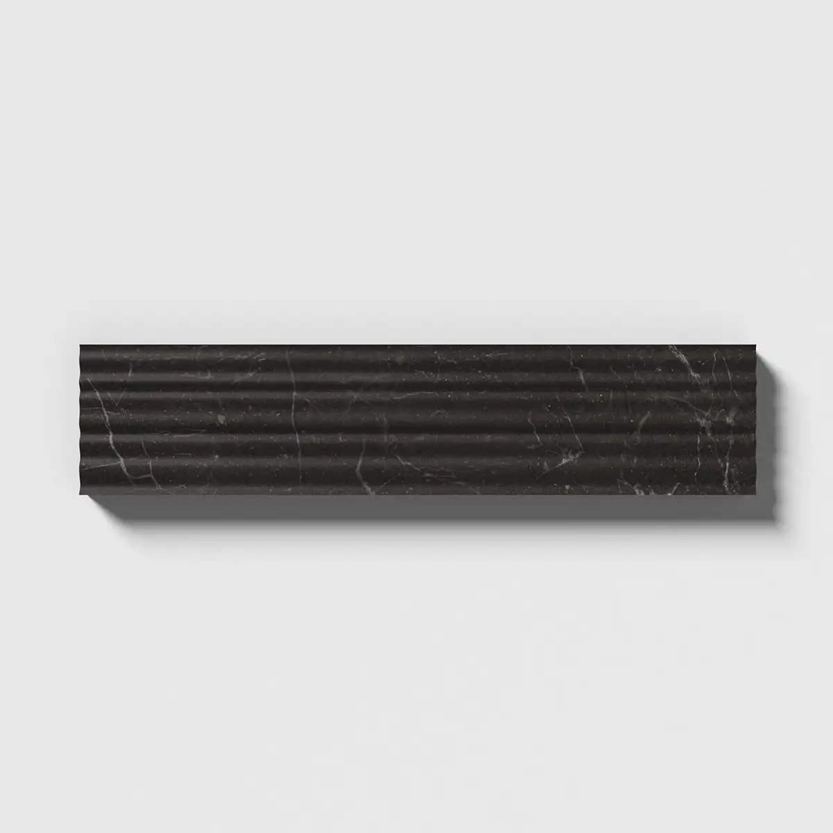 Thin Fluted 4X18 Iris Black Honed