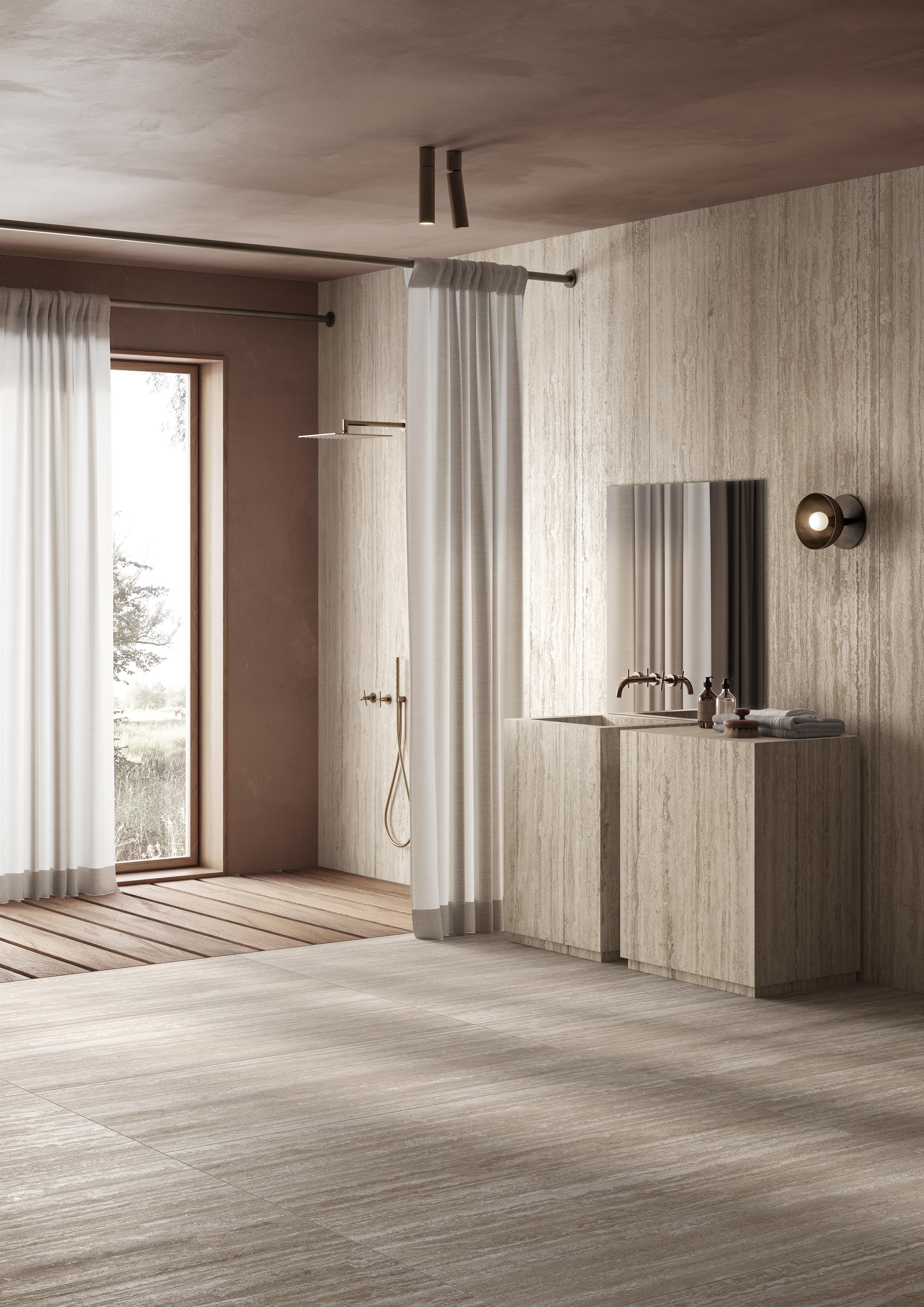 Travertine Veincut 24X48 Beige Matte - Image 2