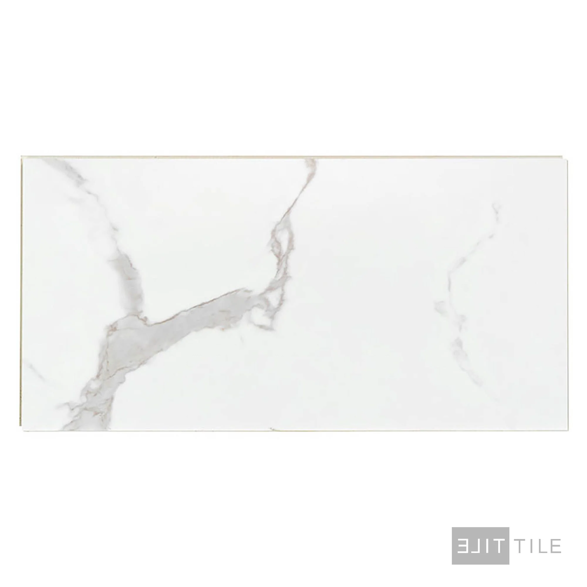 Trecento XL Calacatta Marbello 18X36 Low Gloss Luxury Vinyl Plank - Image 3