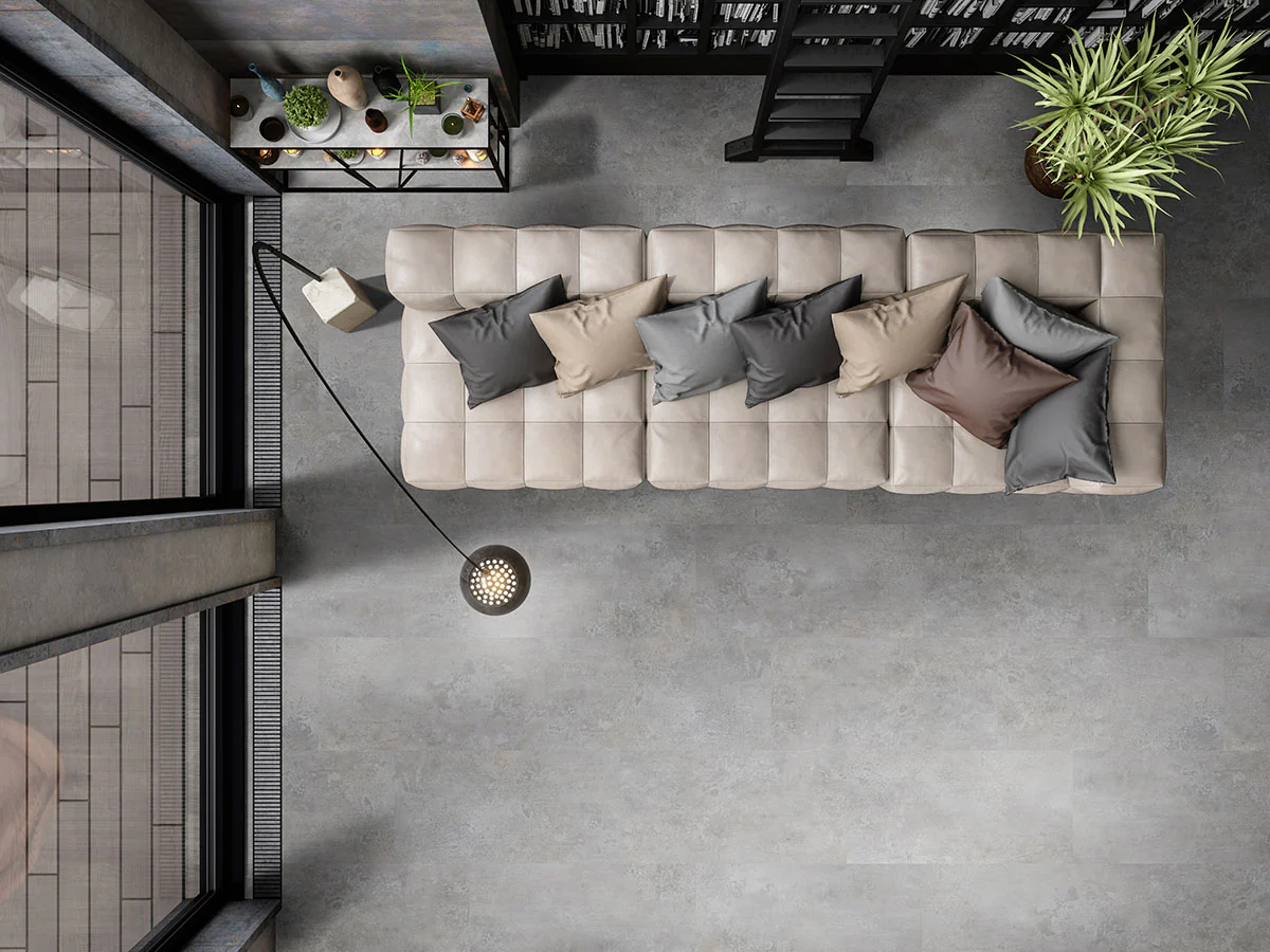 Trecento XL Mountains Gray 18X36 Low Gloss Luxury Vinyl Plank - Image 4