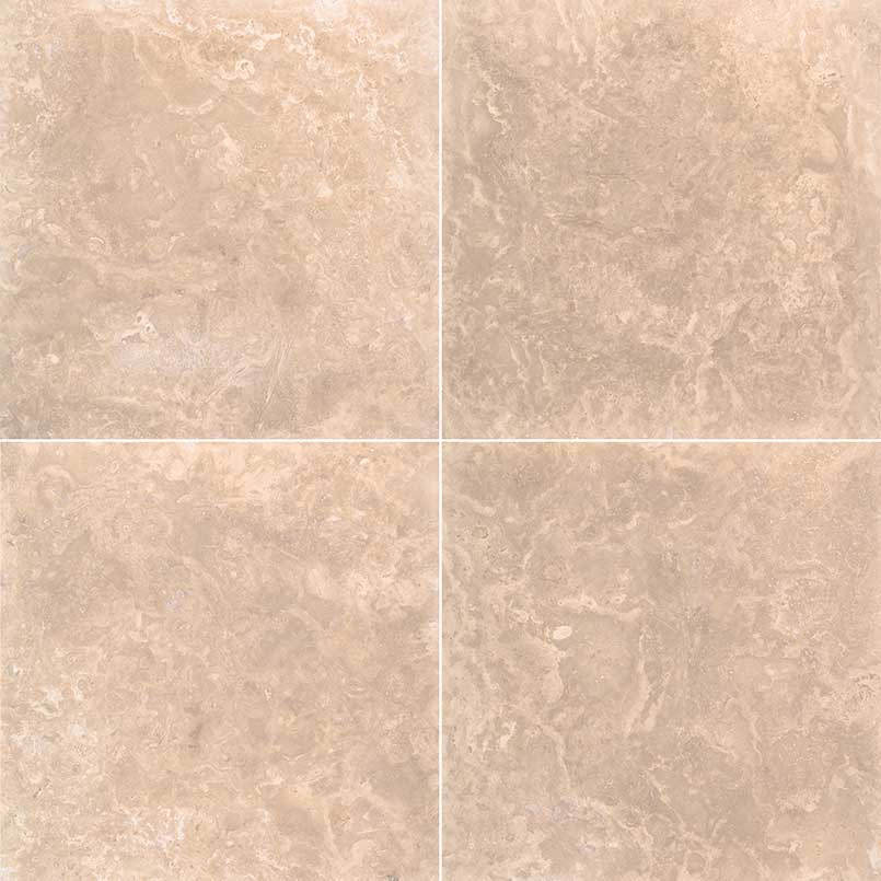 Tuscany Travertine Tile 18X18 Platinum