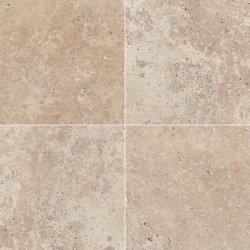 Tuscany Travertine Tile 12X12 Walnut