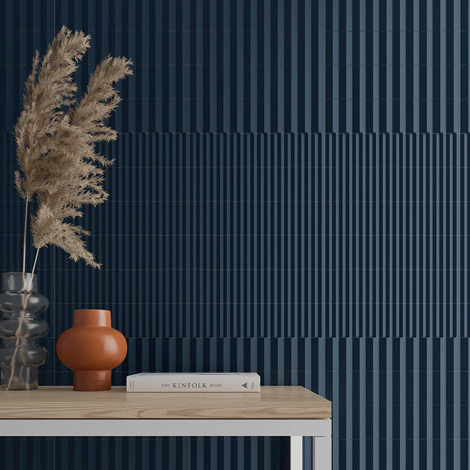 Twin Peaks Med Matte 3X12 Aegean Blue - Image 2