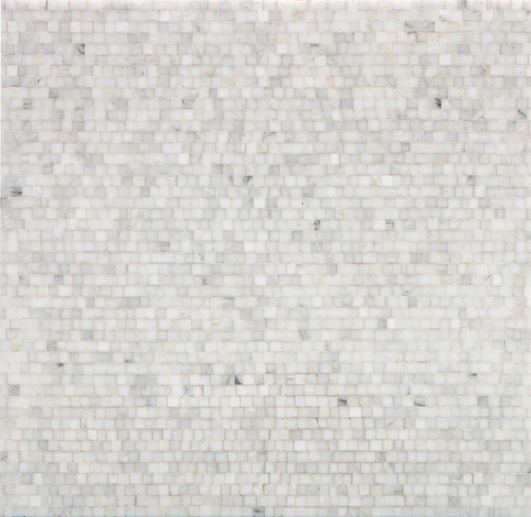 Villa D Oro Mosaic 12X12-1/16 Bianco Bello Polished