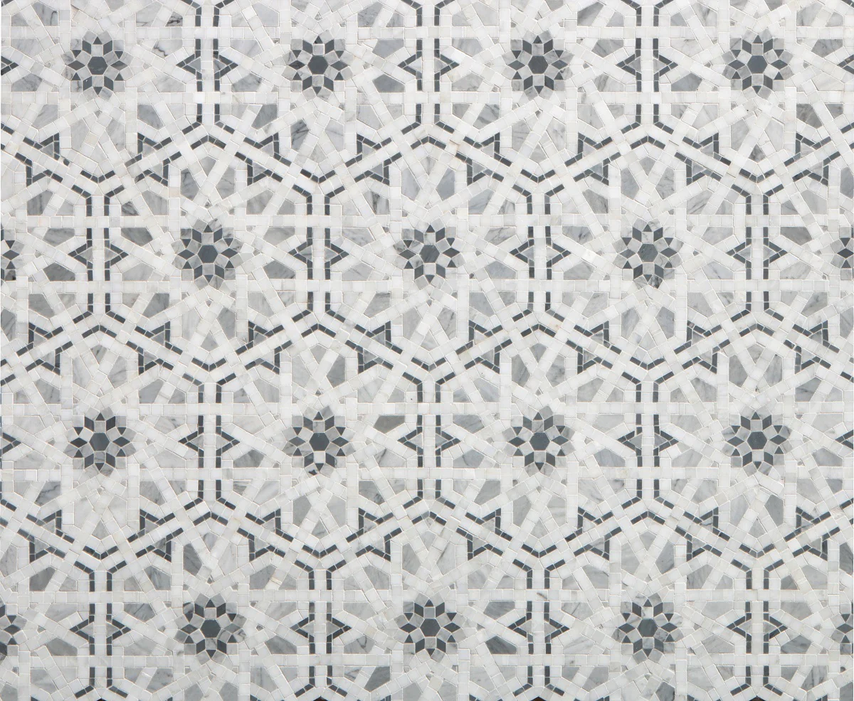 Villa D Oro Mosaic 15-1/8X6-1/2 Grigio Polished