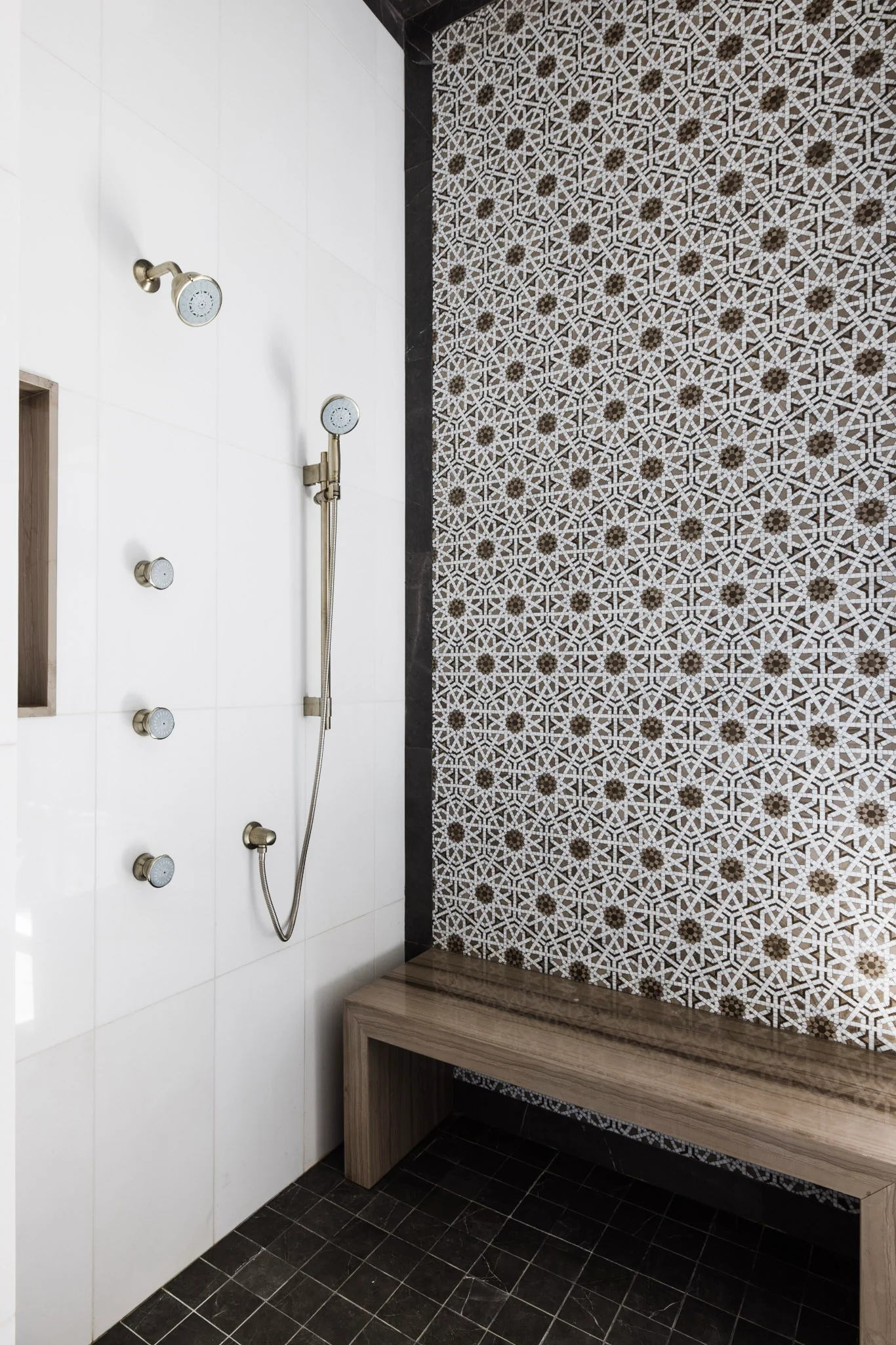 Villa D Oro Mosaic 15-1/8X6-1/2 Grigio Polished - Image 2