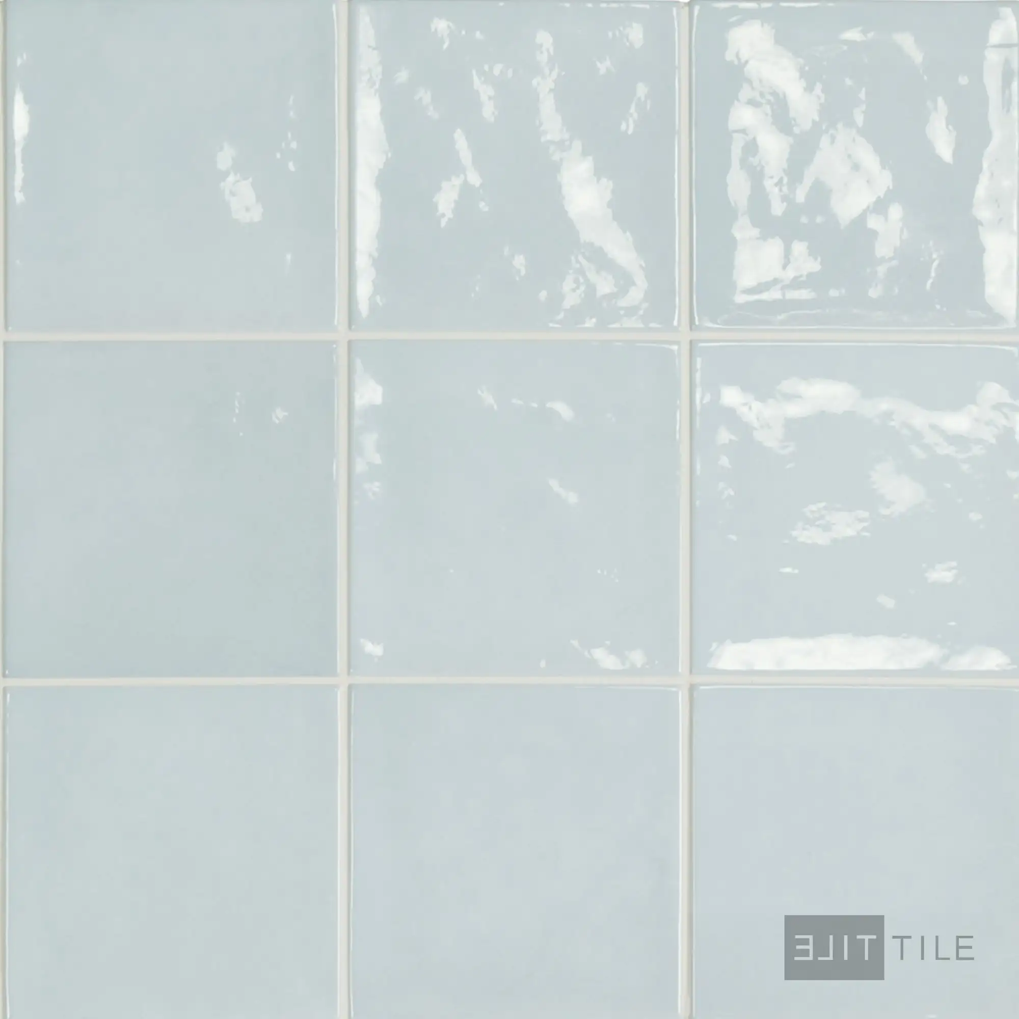 Village Ceramic Field Tile 5X5 Cloud Glossy