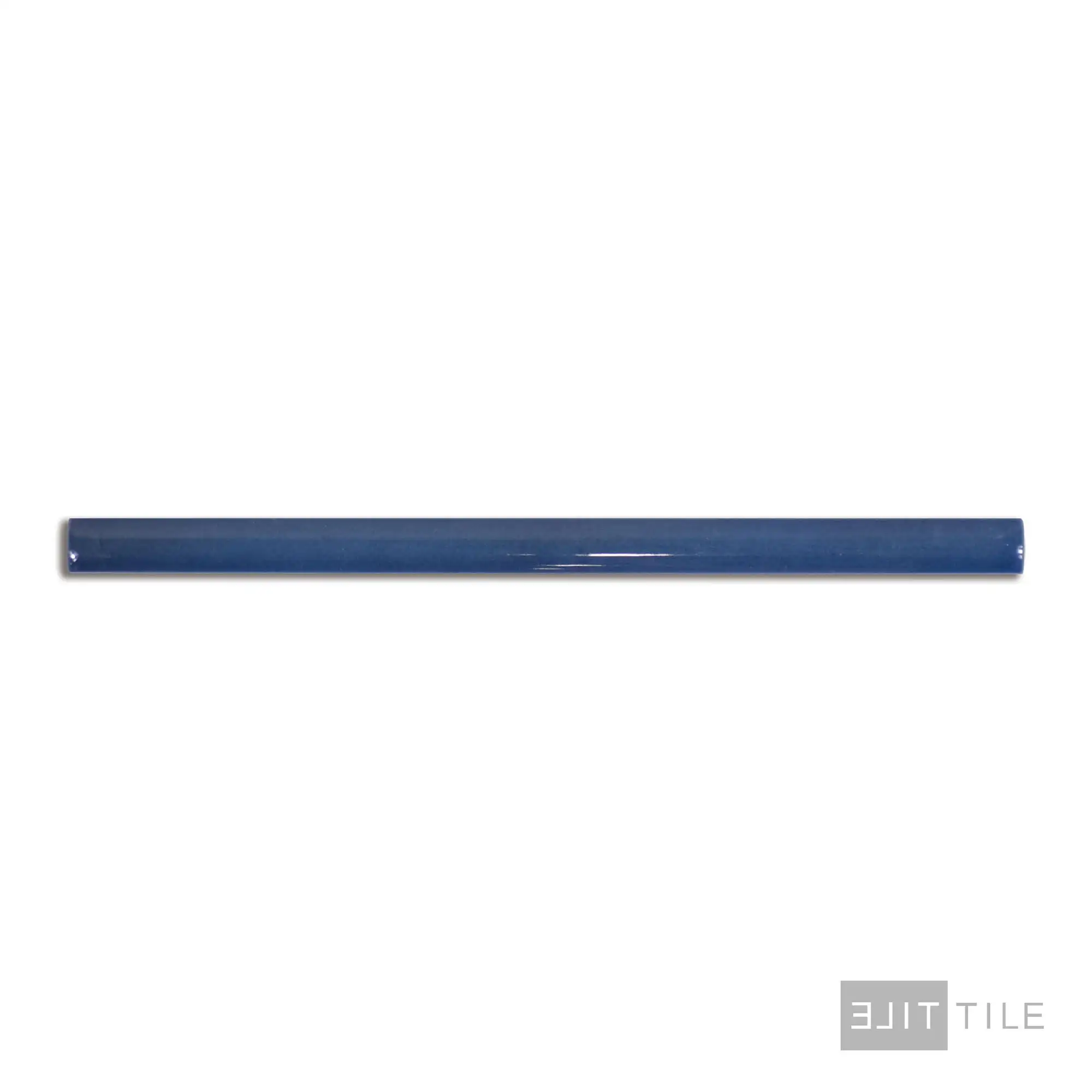 Village Jolly Ceramic Trim 0.5X8 Royal Blue Glossy