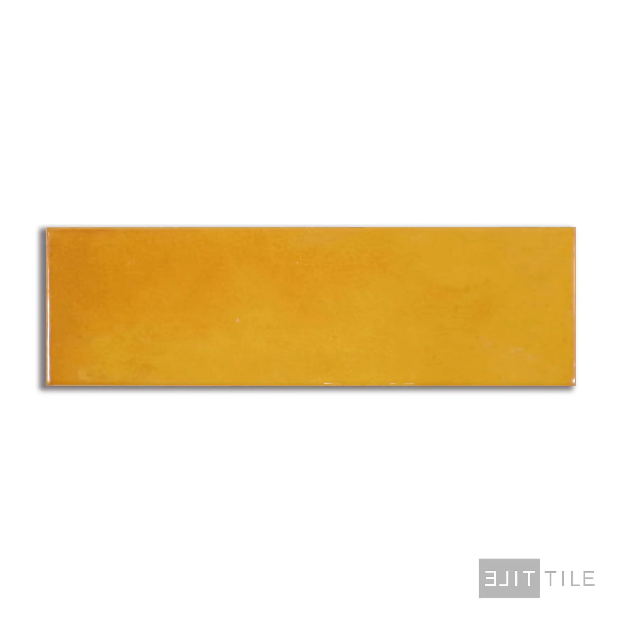 Village Ceramic Field Tile 2.5X8 Tuscany Gold Glossy - Image 3