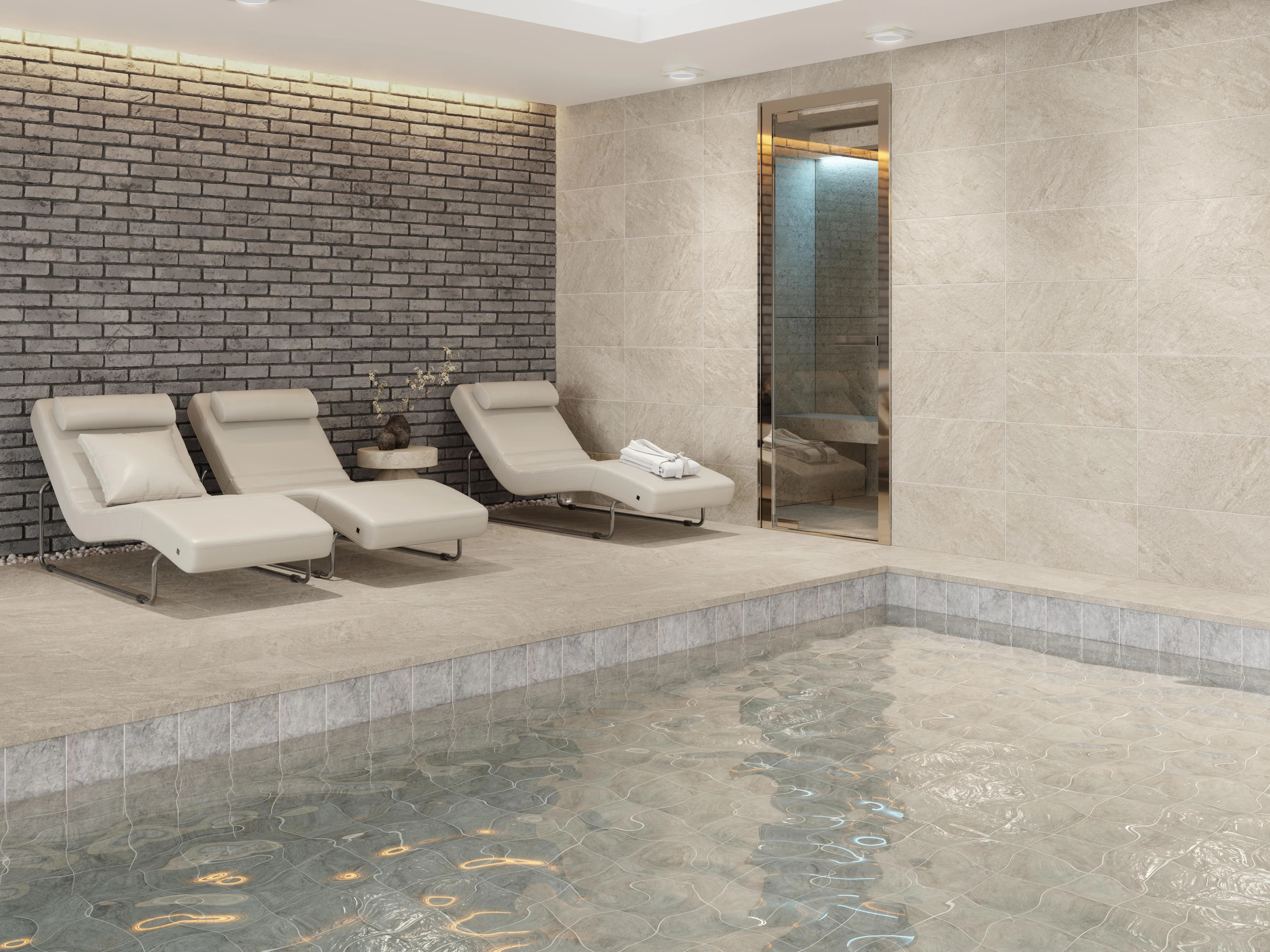 Water Porcelain Tile 6X6 Jepara Glossy - Image 2