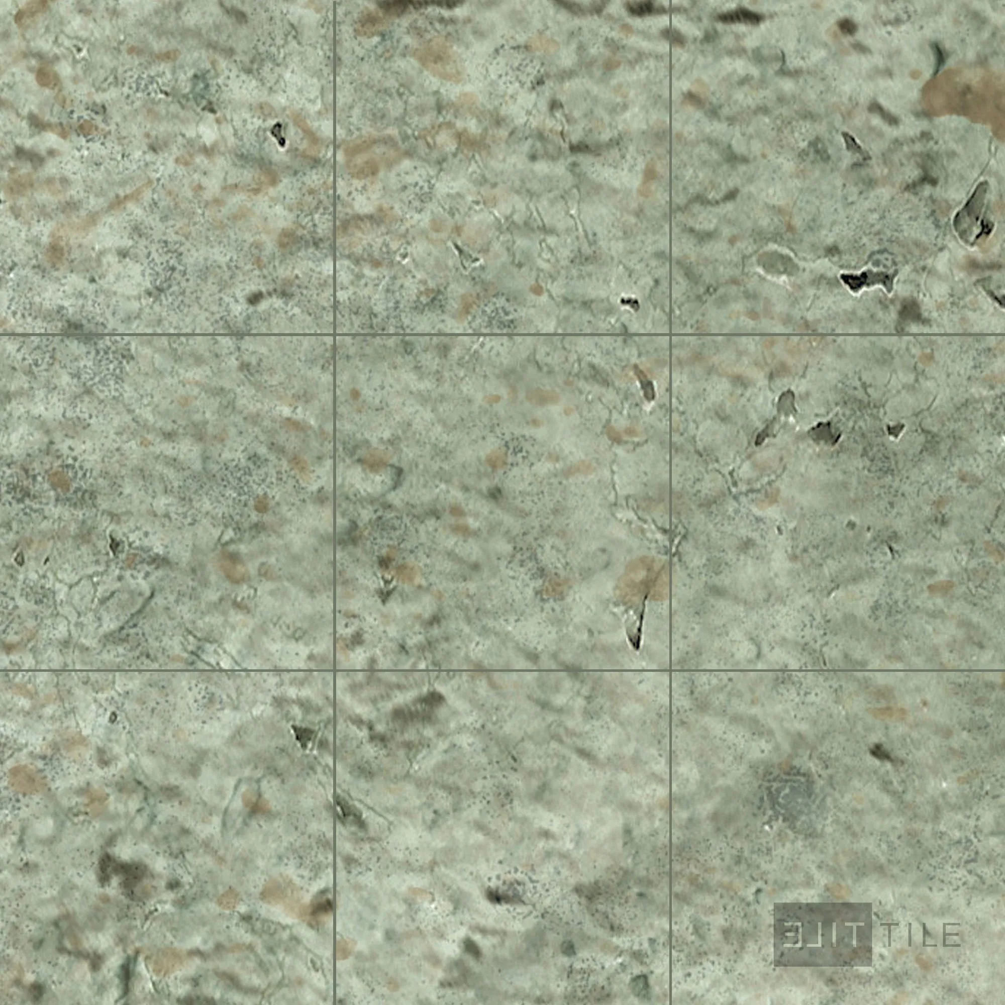 Water Porcelain Tile 6X6 Lombok Glossy