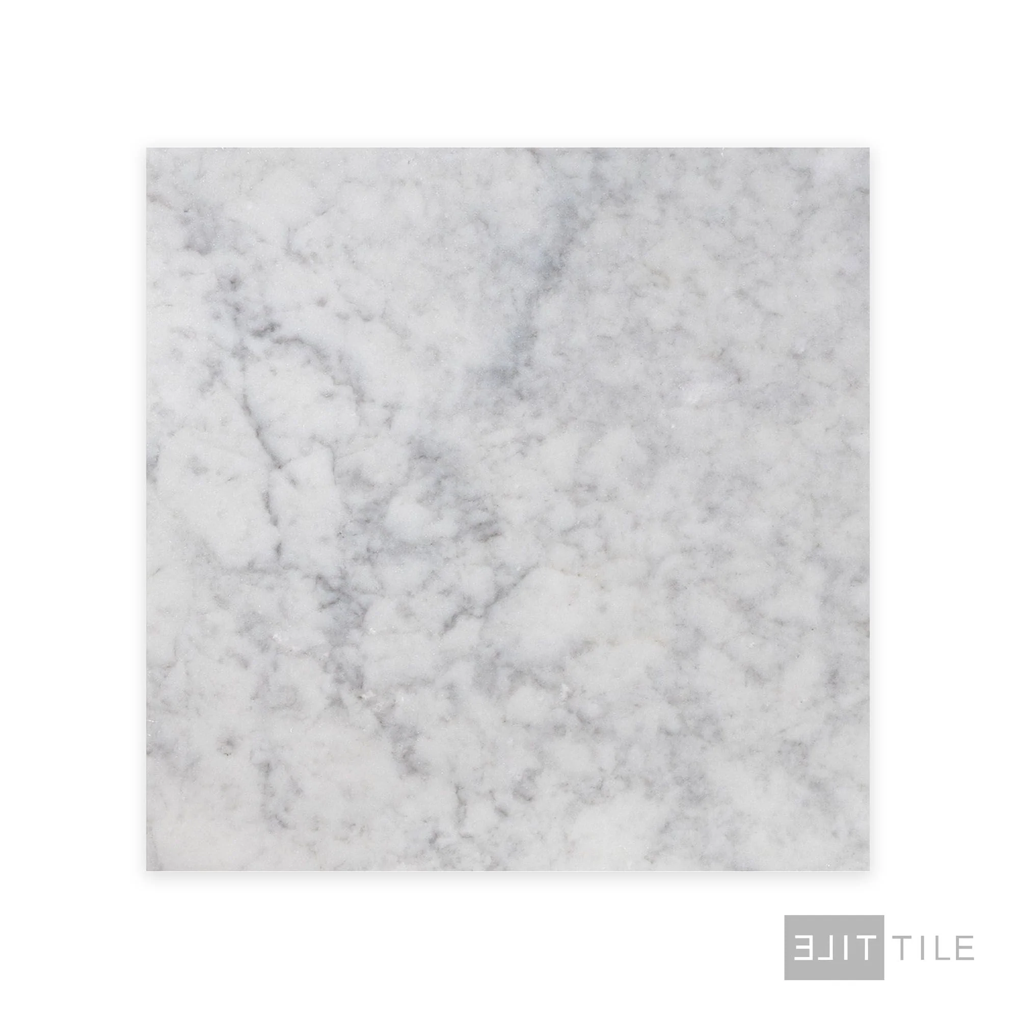 White Carrara Marble 24X24 Honed - Image 2