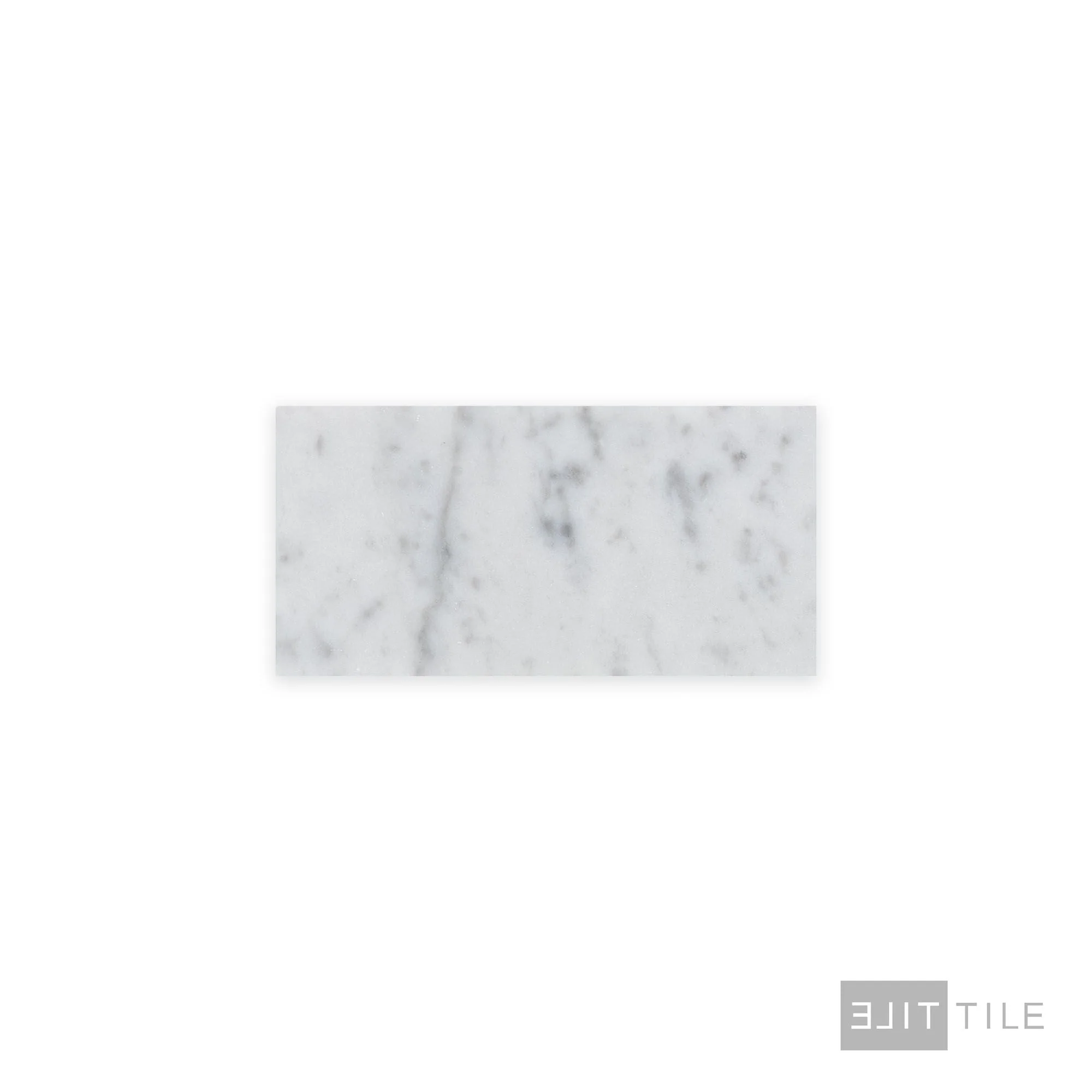 White Carrara Marble 3X6 Honed - Image 3