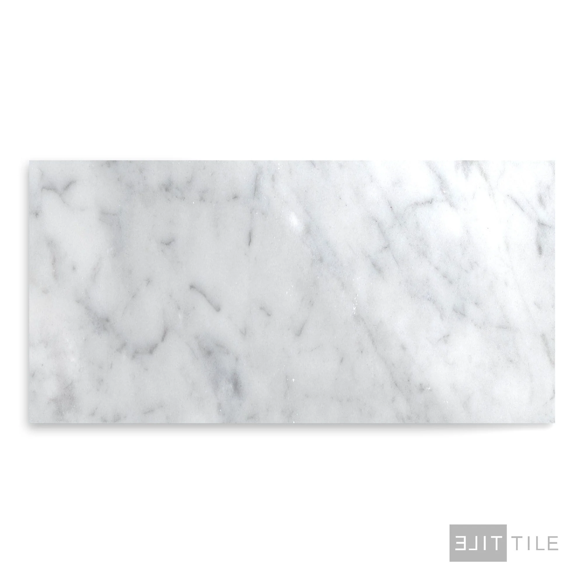 White Carrara Marble 4X8 Polished - Image 2