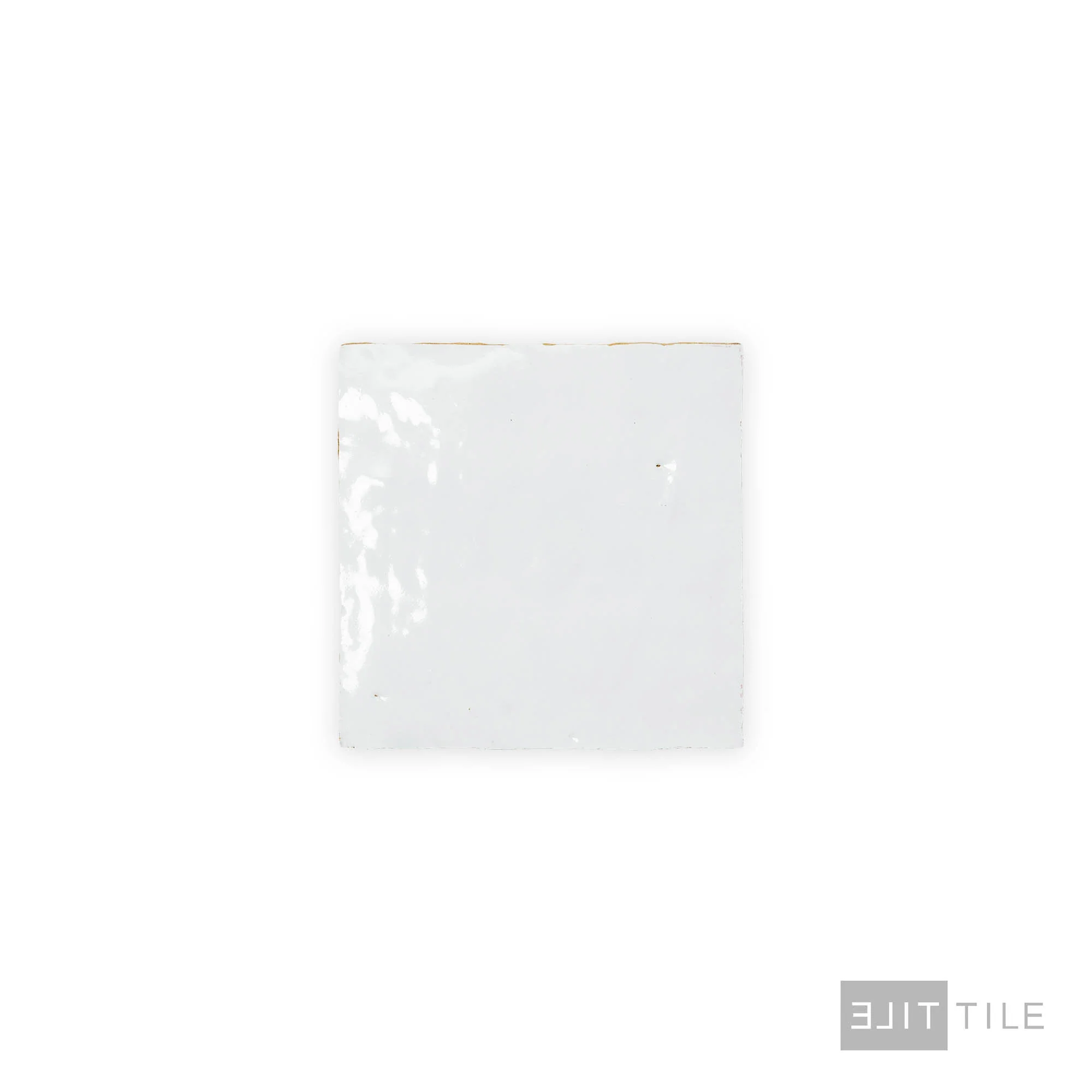 Zagora Field Tile Glossy 4X4 Neige Blanc - Image 2