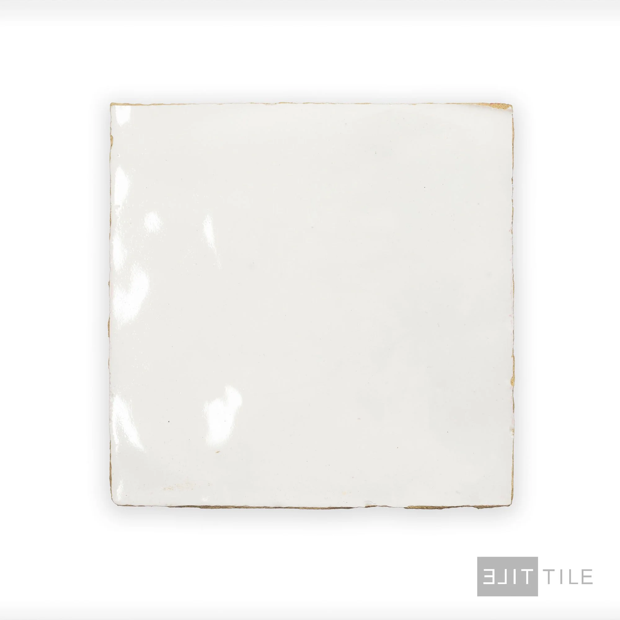 Zellige Classique Gloss 4X4 Atlas White - Image 2