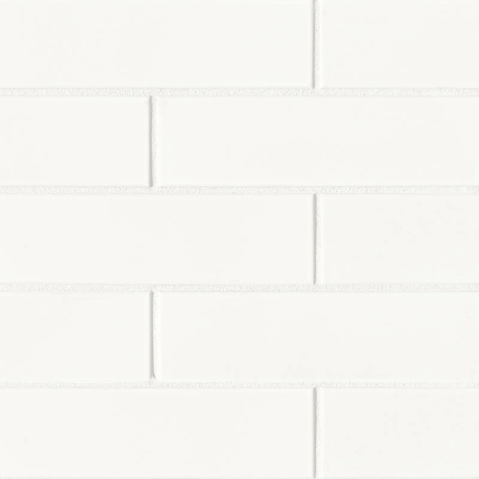 Zenia Glazed Porcelain Field Tile 2-1/2X9 Milky Way Gloss